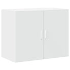 Trendy hoge kast van bewerkt hout met elegante uitstraling - Dressoirs & buffetkasten