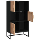 Trendy hoge kast van bewerkt hout voor je bestaande interieur - Opbergkasten & lockerkasten