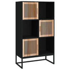 Trendy hoge kast van bewerkt hout voor je bestaande interieur - Opbergkasten & lockerkasten