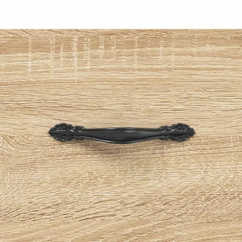 Trendy hoge kast van duurzaam bewerkt hout met charmante uitstraling - Dressoirs & buffetkasten
