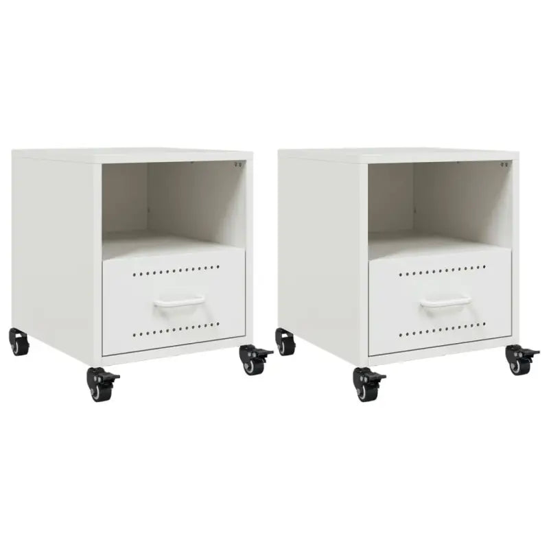 Trendy nachtkastjes met stabiel frame van koudgewalst staal - Nachtkastjes