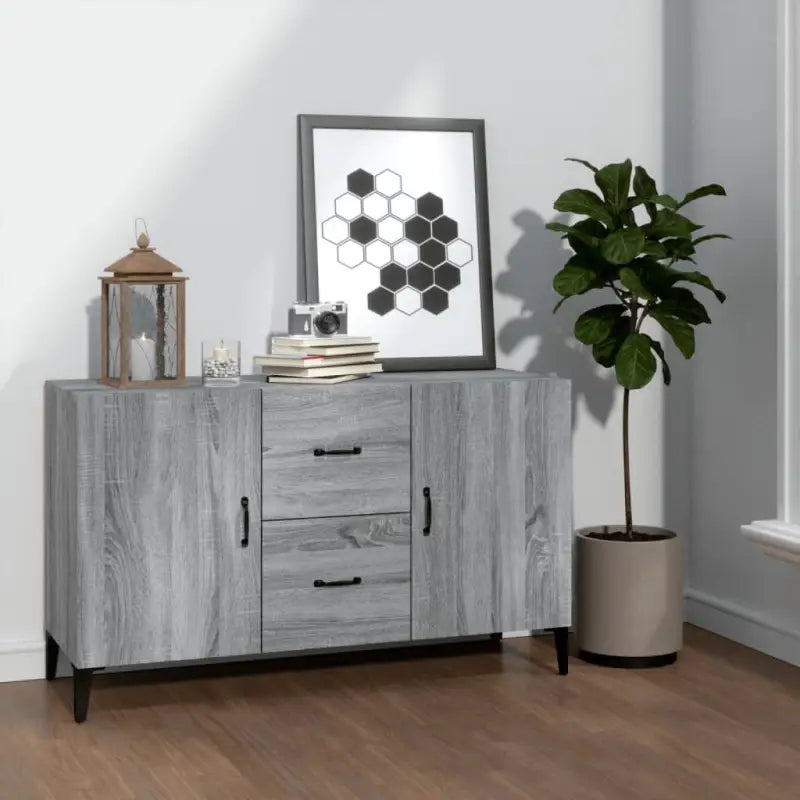 Trendy ontwerp dressoir in bewerkt hout gemakkelijk schoon en stijlvol - Dressoirs & buffetkasten