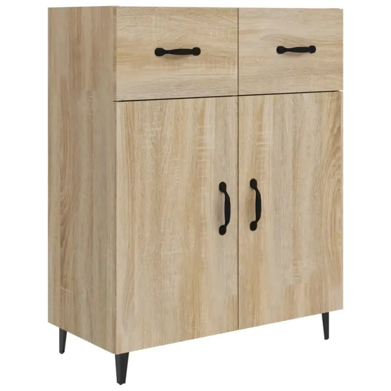 Trendy ontwerp dressoir met bewerkt hout en gemakkelijk schoon te maken oppervlak - Dressoirs & buffetkasten
