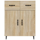 Trendy ontwerp dressoir met bewerkt hout en gemakkelijk schoon te maken oppervlak - Dressoirs & buffetkasten