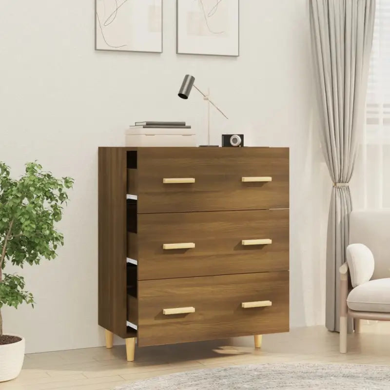 Trendy ontwerp dressoir met bewerkt hout en gemakkelijk schoon te maken - Dressoirs & buffetkasten