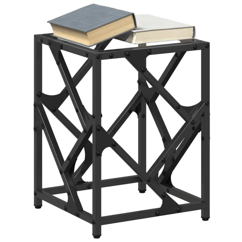 Trendy salontafel met glazen blad en elegante uitstraling - Salontafels