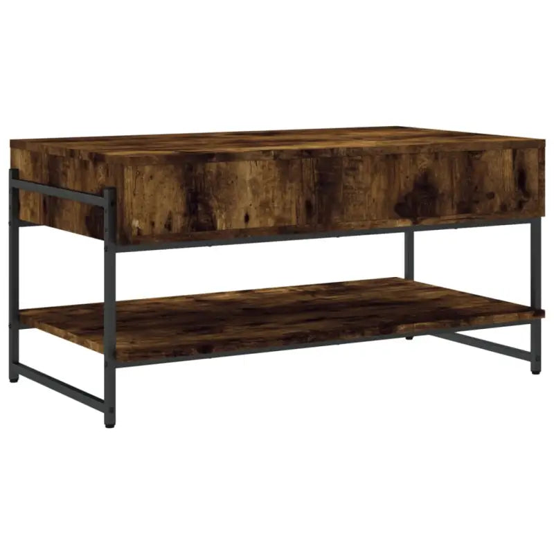 Trendy salontafel van bewerkt hout voor binnen handbereik - Salontafels