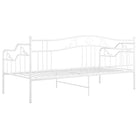 Trendy slaapbank voor extra zitruimte en gastenbed - Wit - Bedden & bedframes