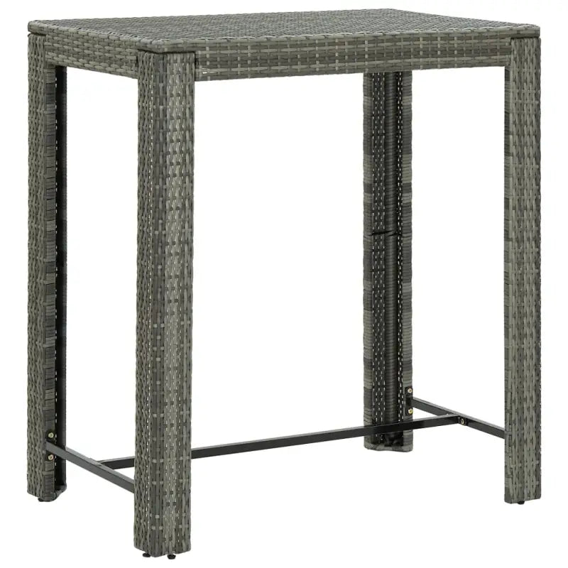Trendy tuinbarset van waterbestendig PE-rattan voor dagelijks gebruik - Tuinsets