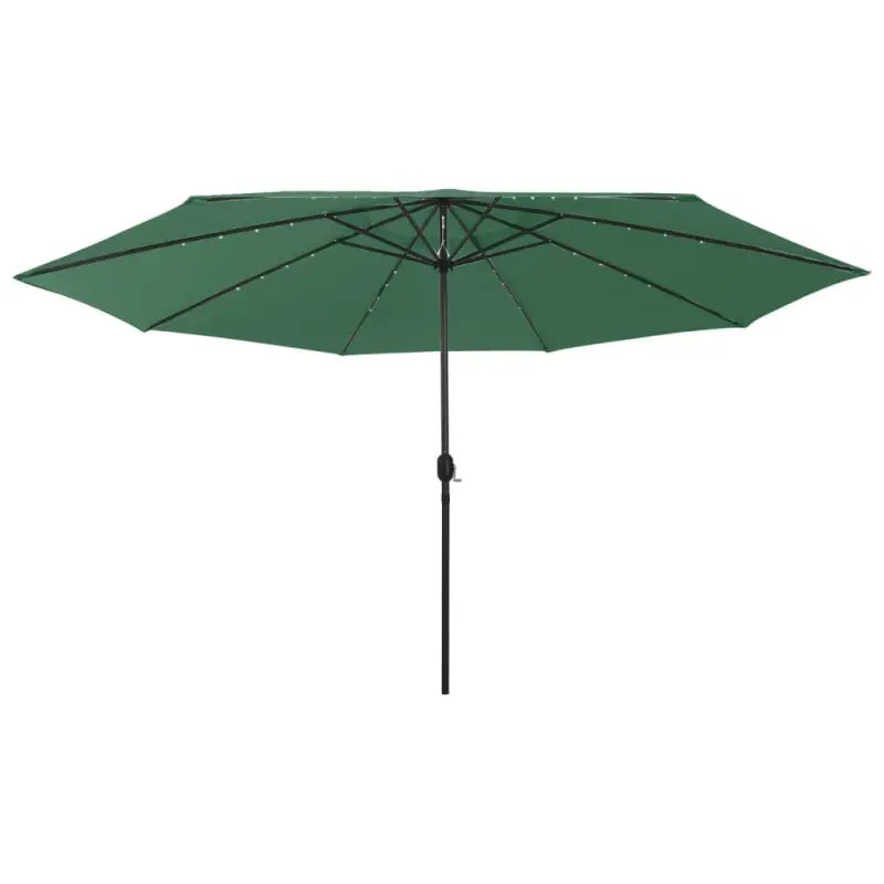 Trendy tuinparasol met LED-verlichting voor schaduw en UV-bescherming - Groen / 1 - Parasols en zonneschermen