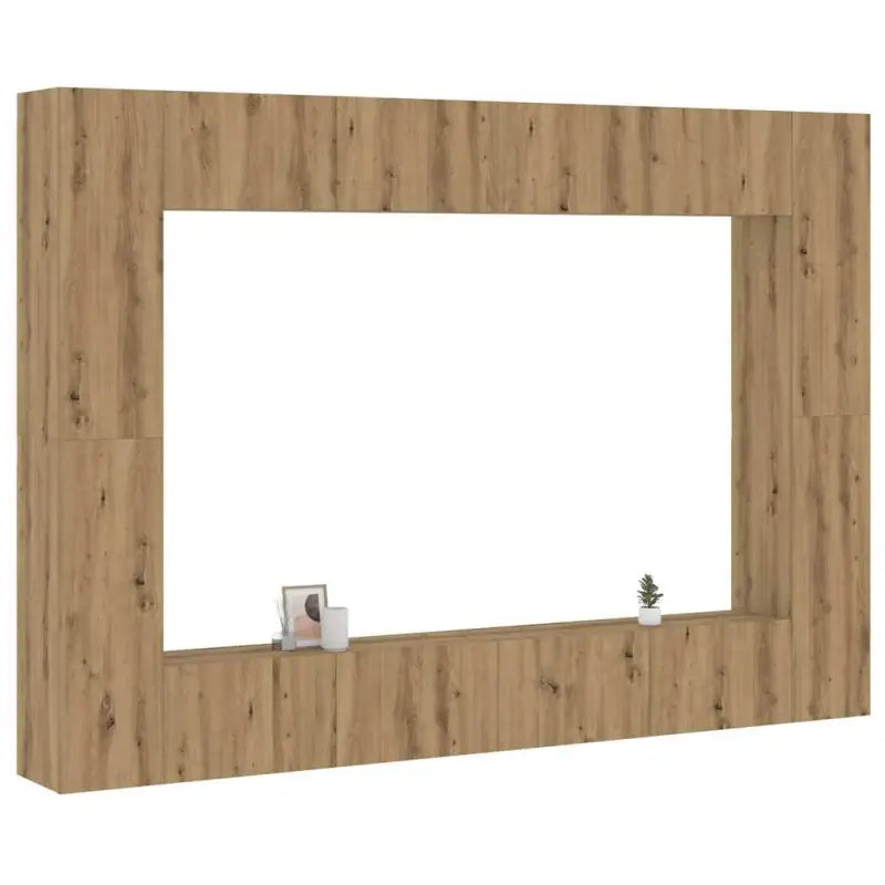 Trendy Tv-meubel met muurbevestiging voor een tijdloze uitstraling - artisanaal eikenkleurig / 4 / 100 cm - Tv-meubels