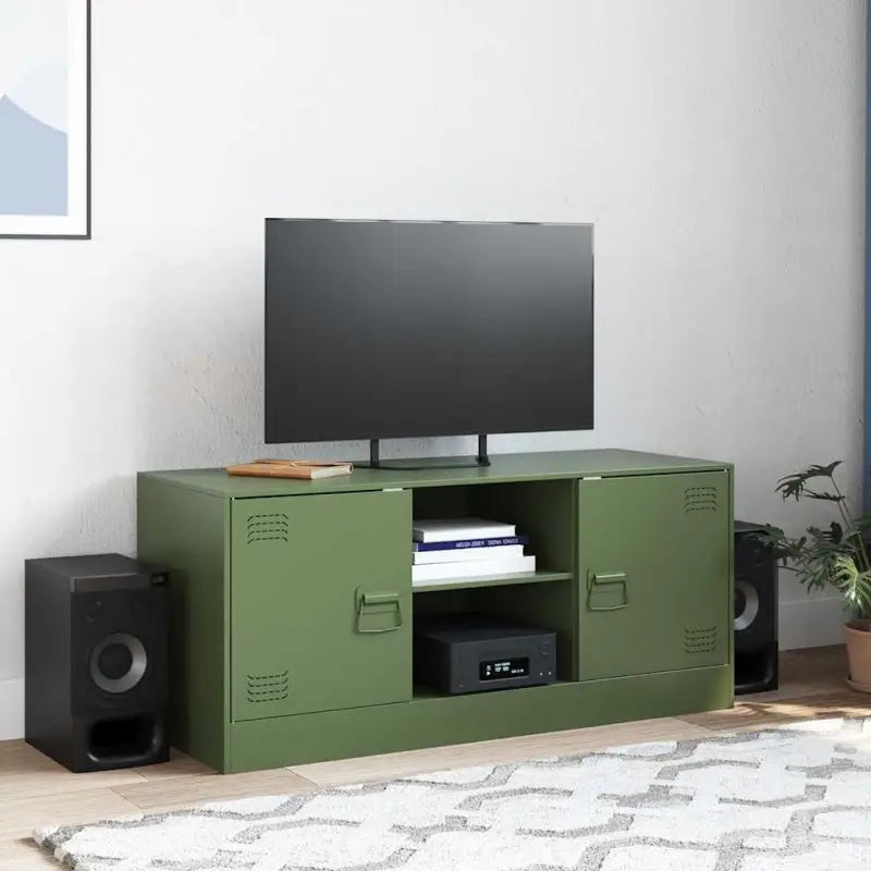Trendy tv-meubel met stabiel frame van koudgewalst staal - Tv-meubels