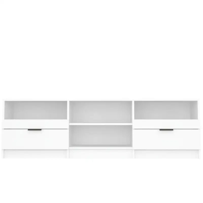 Trendy tv-meubel met stevig blad en bewerkt hout voor modern interieur - Tv-meubels