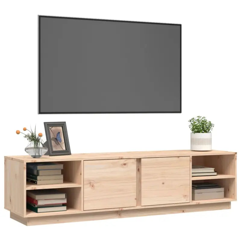 Trendy tv-meubel van massief grenenhout met strak design - Tv-meubels