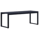 Tuinbank met ijzeren frame voor een gezellige buitenruimte - 120.5 x 40 x 45 cm / 1 - Tuinbanken