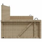 Tuinbank met poly rattan voor ontspanning in de buitenruimte - Tuinbanken
