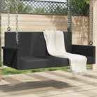 Tuinbank met poly rattan voor ontspanning in de buitenruimte - Zwart / 1 / Nee - Tuinbanken