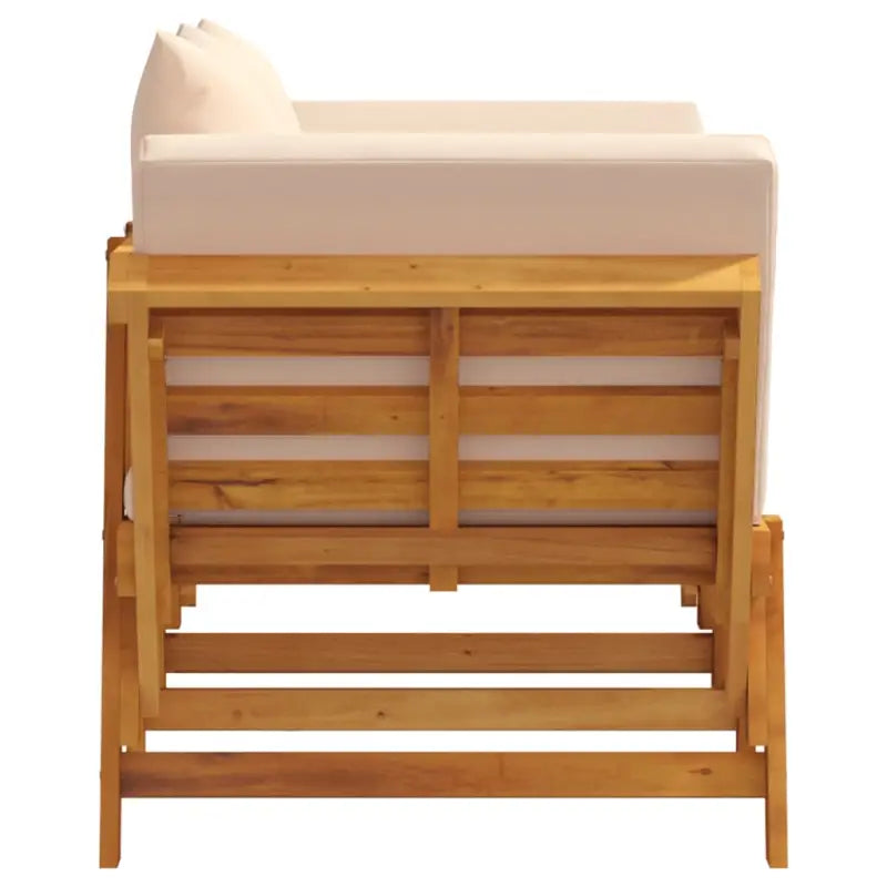 Tuinbank van massief acaciahout voor een comfortabele zitervaring - Tuinbanken