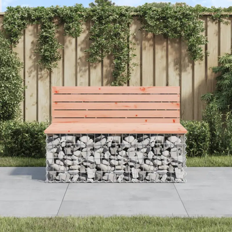 Tuinbank van massief douglashout voor een duurzame buitenzitplek - Natuurlijk douglashout / 103 x 70 x 65 cm / 1