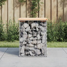 Tuinbank van massief douglashout voor een duurzame buitenzitplek - Natuurlijk grenenhout / 33 x 31 x 42 cm / 1