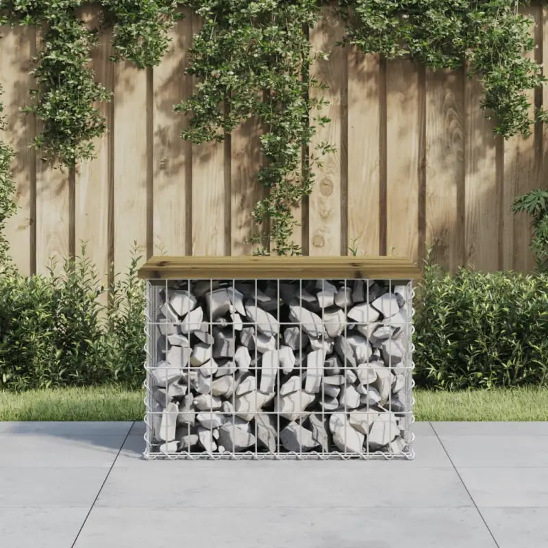Tuinbank van massief douglashout voor een duurzame buitenzitplek - Donkerbruin / 63 x 44 x 42 cm / 1 - Tuinbanken
