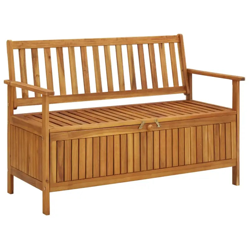 Tuinbanken van massief acaciahout met rustieke charme - Bruin / 120 x 63 x 84 cm / 1 - Tuinbanken