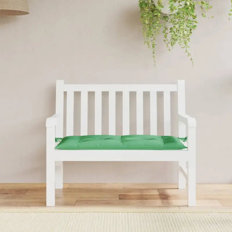 Tuinbankkussen van oxford stof voor een frisse uitstraling en oorspronkelijke vorm - Groen / 1 - Stoelkussens