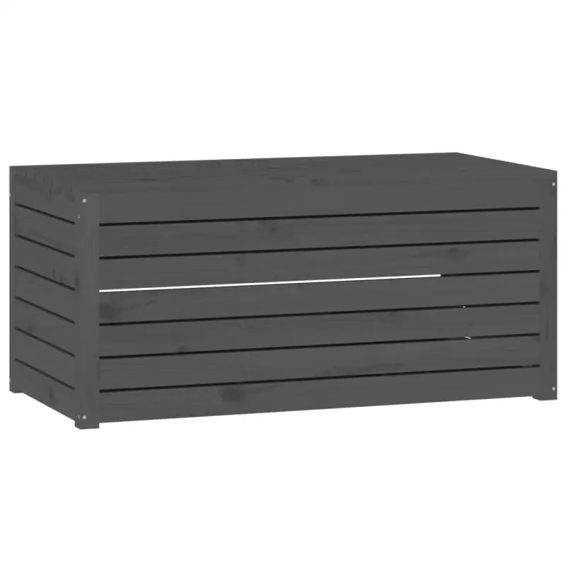 Tuinboxset van massief grenenhout met ruime afmetingen voor buitengebruik - Opbergboxen voor buiten