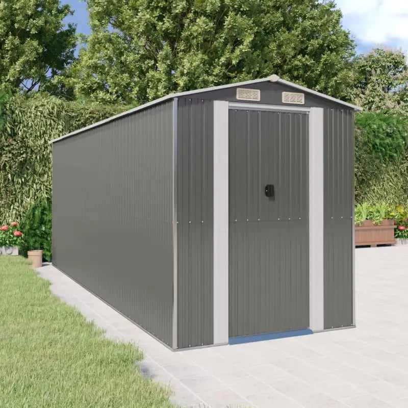 Tuinhuizen van gegalvaniseerd staal met praktische ventilatieopening - 192 x 523 x 223 cm / 1 - Tuinhuizen