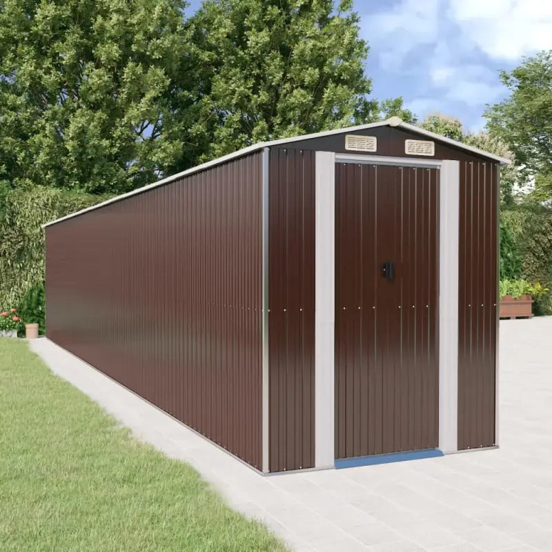 Tuinhuizen van gegalvaniseerd staal met praktische ventilatieopening - 192 x 1021 x 223 cm / 1 - Tuinhuizen