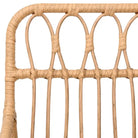Tuininzet met poly rattan en gehard glas eenvoudig schoon - Tuinsets