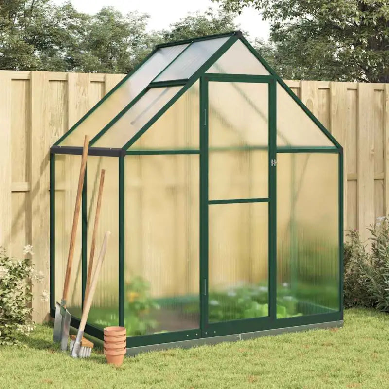 Tuinkas voor plantenbescherming met stevige aluminium frame voor landbouwinstallatie - Groen / 169 x 114 x 202 cm / 1
