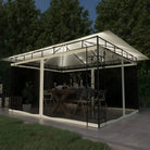 Tuinkoepel met stevig stalen frame voor buitenactiviteiten - Crème / 4 x 3 x 2.73 m / 1 - Partytenten & prieëlen