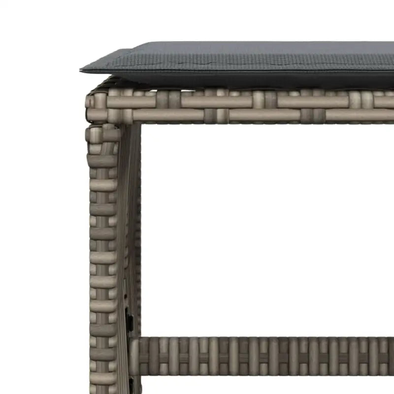 Tuinkrukken met poly rattan voor een comfortabele zitervaring - Tuinpoefs