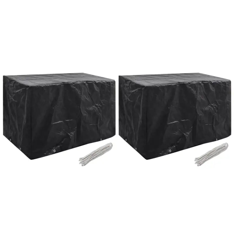 Tuinmeubelhoes voor 8-persoons rattan tuinsets met levering bevat - 140 x 70 x 90 cm / 2 - Tuinmeubelhoezen