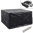 Tuinmeubelhoes voor 8-persoons rattan tuinsets met levering bevat - 172 x 113 x 73 cm / 1 - Tuinmeubelhoezen
