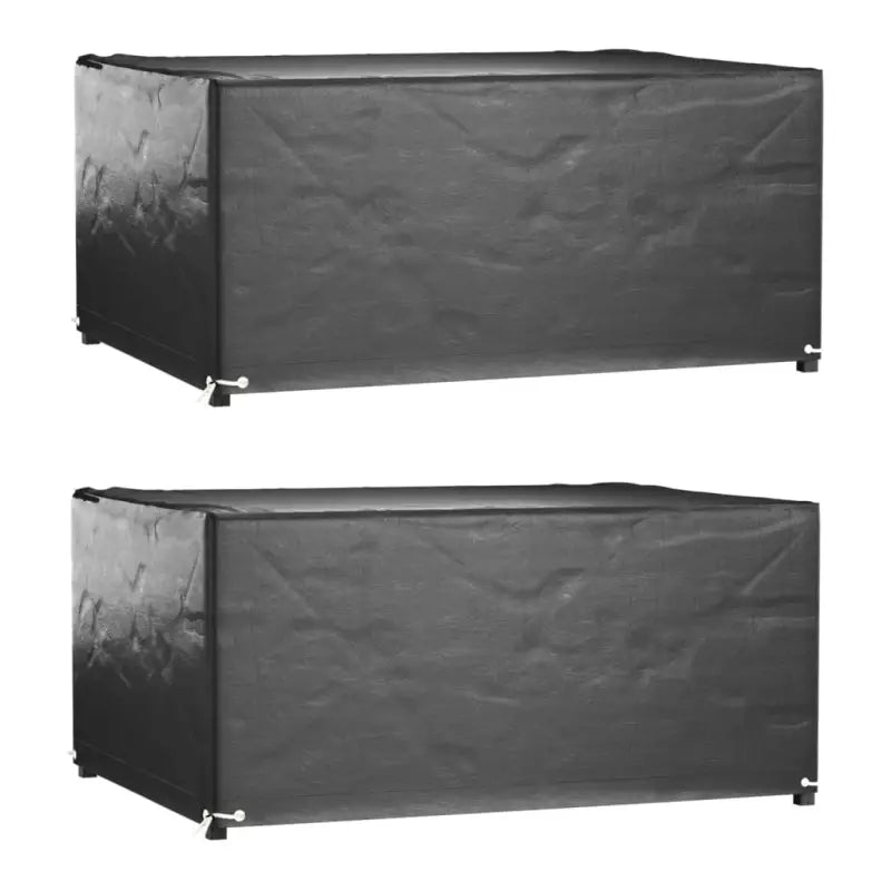 Tuinmeubelhoes voor 8-persoons rattan tuinsets met levering bevat - 180 x 135 x 80 cm / 2 - Tuinmeubelhoezen
