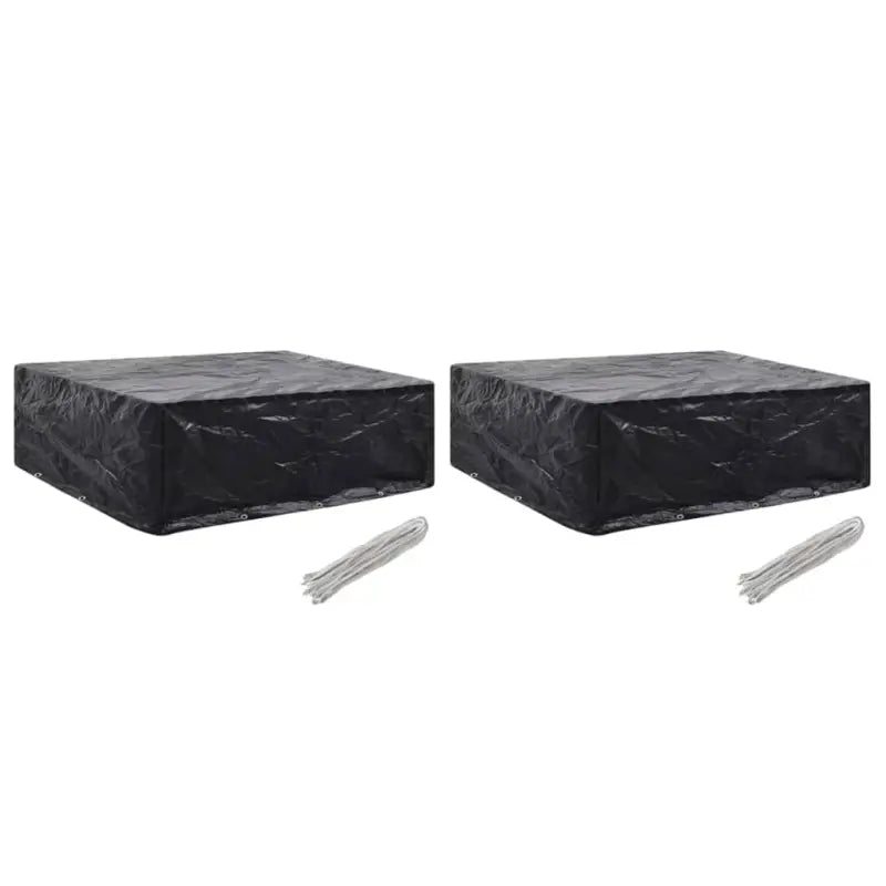 Tuinmeubelhoes voor 8-persoons rattan tuinsets met levering bevat - 250 x 210 x 90 cm / 2 - Tuinmeubelhoezen