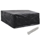 Tuinmeubelhoes voor 8-persoons rattan tuinsets met levering bevat - 260 x 260 x 90 cm / 1 - Tuinmeubelhoezen