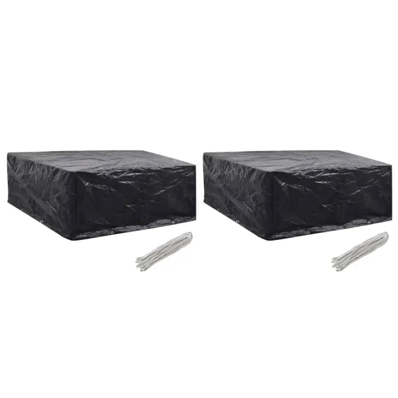 Tuinmeubelhoes voor 8-persoons rattan tuinsets met levering bevat - 260 x 260 x 90 cm / 2 - Tuinmeubelhoezen