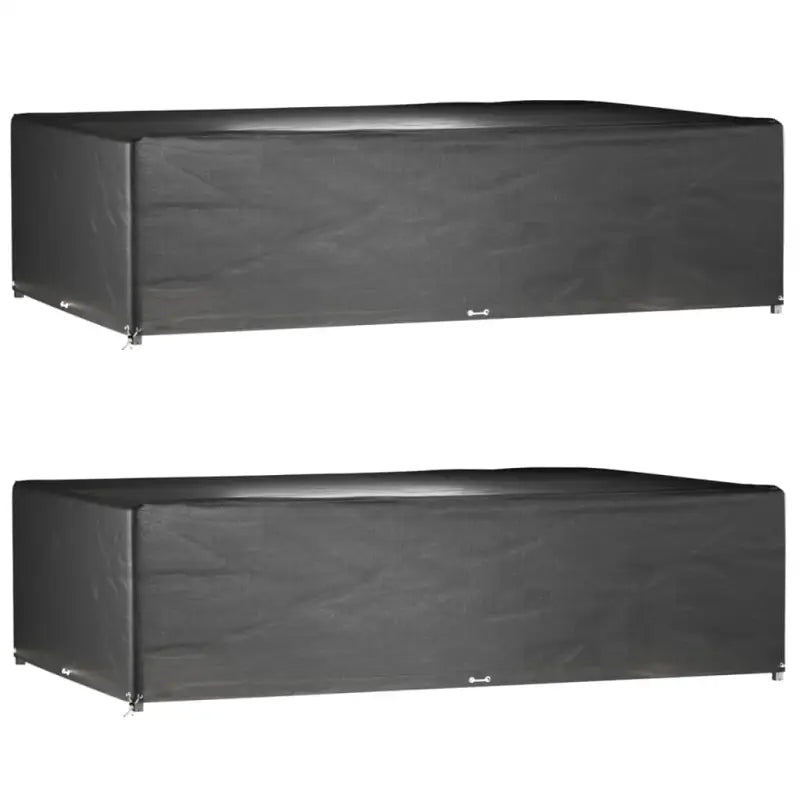 Tuinmeubelhoes voor 8-persoons rattan tuinsets met levering bevat - 325 x 205 x 90 cm / 2 - Tuinmeubelhoezen