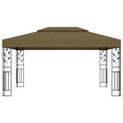 Tuinpaviljoen met dubbel dak van gepoedercoat staal voor buitenevenementen - Partytenten & prieëlen