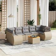 Tuinset in beige materiaal met waterdichte tas en gepoedercoat staal - Tuinsets