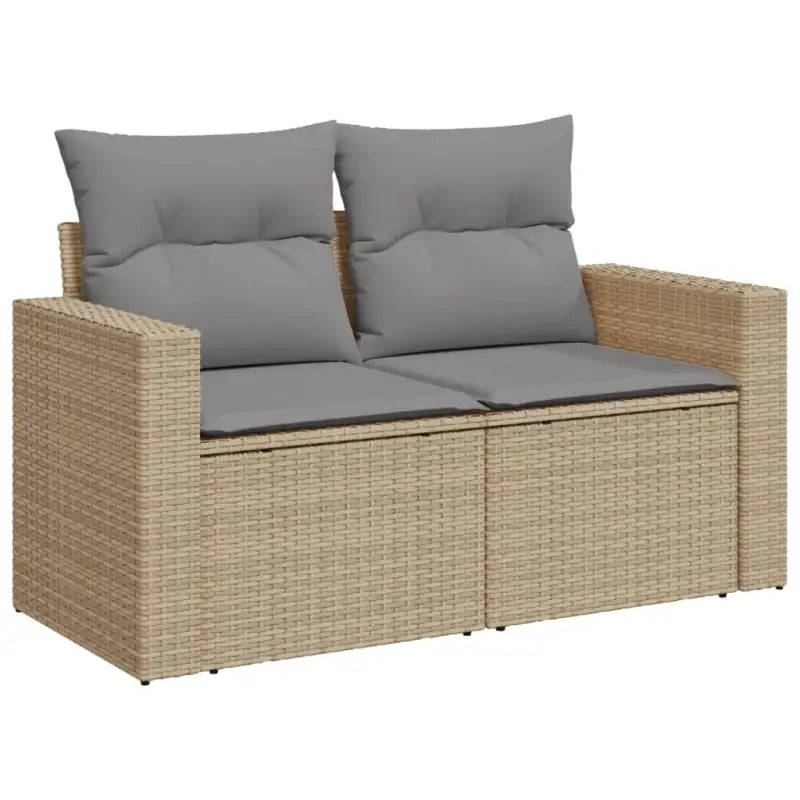 Tuinset in gemengd beige materiaal voor gezellige buitenmomenten - Tuinsets