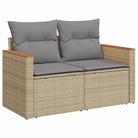 Tuinset in gemengd beige materiaal voor gezellige buitenruimtes - Tuinsets