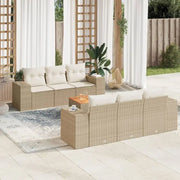 Tuinset met beige materiaal en gepoedercoat staal afmetingen - Tuinsets