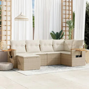 Tuinset met beige materiaal en gepoedercoat staal afmetingen - Tuinsets
