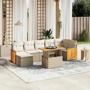 Tuinset met beige materiaal en gepoedercoat staal voor buitenplezier - Tuinsets