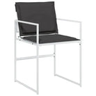 Tuinset met gehard glas en gepoedercoat staal voor buitenplezier - Tuinsets