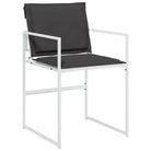 Tuinset met gehard glas en gepoedercoat staal voor buitenplezier - Tuinsets